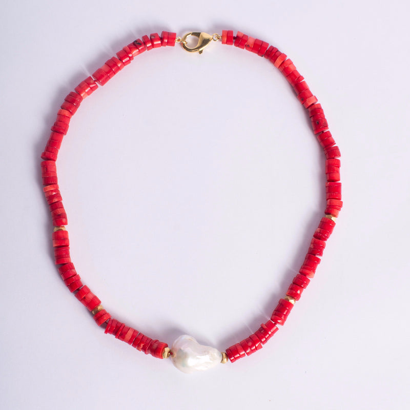 COLLAR EMMANUELLO CORAL