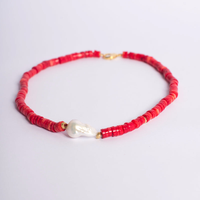 COLLAR EMMANUELLO CORAL