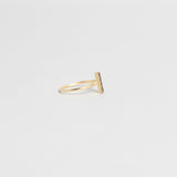 ANILLO PIETRE NERE ENCHAPADO EN ORO