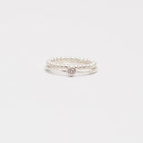 ANILLO SCINTILLANTE PLATA