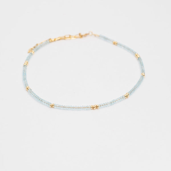 COLLAR POMPEYA PIEDRAS ENCHAPE EN ORO