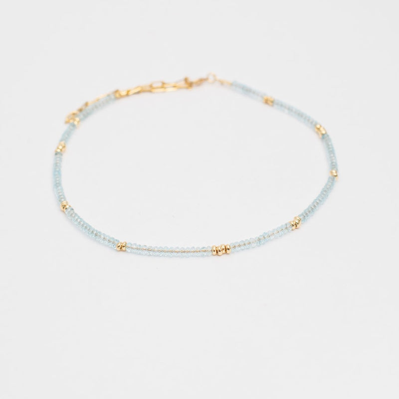 COLLAR POMPEYA PIEDRAS ENCHAPE EN ORO