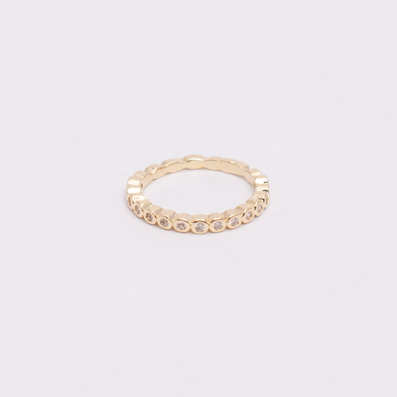 ANILLO MAZA ENCHAPADO EN ORO