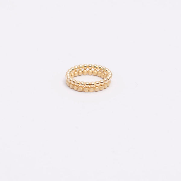 ANILLO RICCIONE ENCHAPADO EN ORO