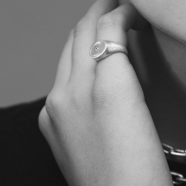 ANILLO SOLE PLATA