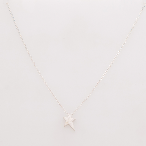 COLLAR BOWIE PLATA